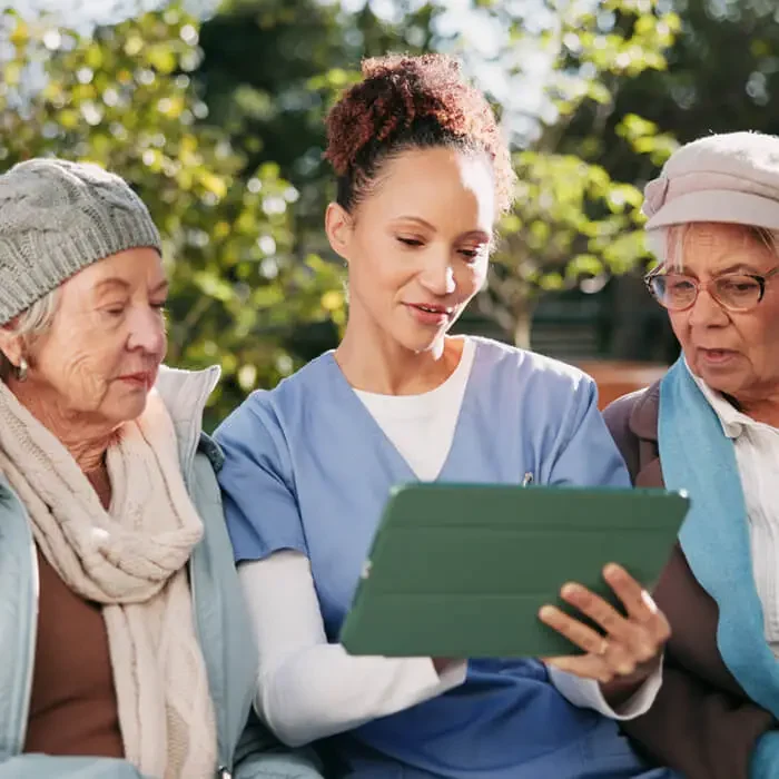 Assisted Living - ipad tablet